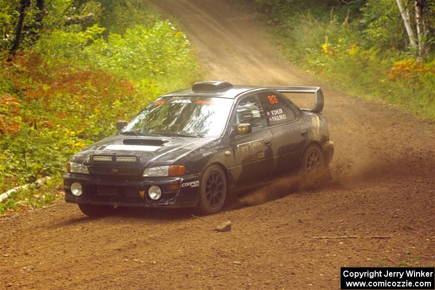 Jacob Kohler / Keith Paulsrud Subaru Impreza on SS11, Anchor-Mattson.