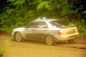 Andrew Dustman / K.J. Miller Subaru WRX on SS11, Anchor-Mattson.