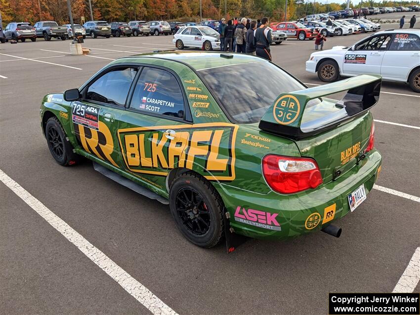 Dave Carapetyan / Ryan Scott Subaru WRX STi at parc expose.