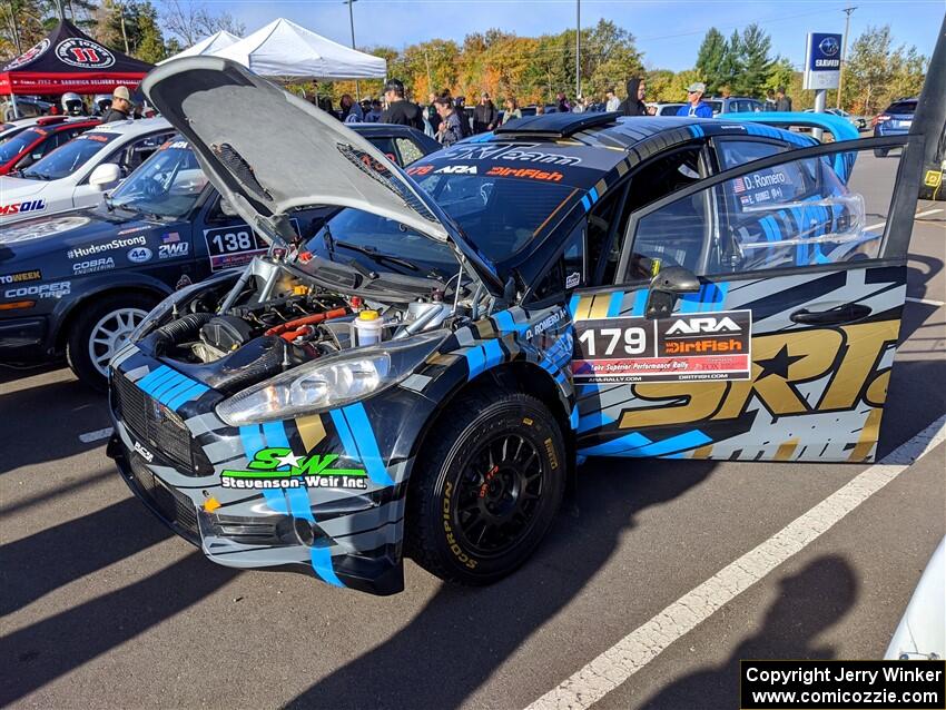 Dennis Romero / Eduardo Gomez Ford Fiesta R5 at parc expose.