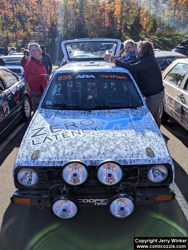 Mark Rokus / Tabitha Lohr VW GTI at parc expose.