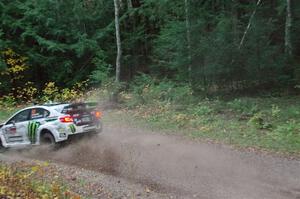 Ken Block / Alex Gelsomino Subaru WRX STi on SS3, Bob Lake S-N I.