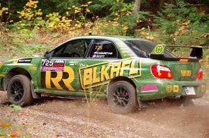 Dave Carapetyan / Ryan Scott Subaru WRX STi on SS3, Bob Lake S-N I.