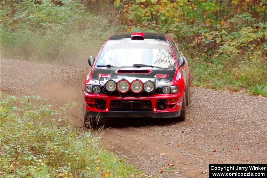 Mark Piatkowski / Aaron Crescenti Subaru Impreza 2.5RS on SS3, Bob Lake S-N I.