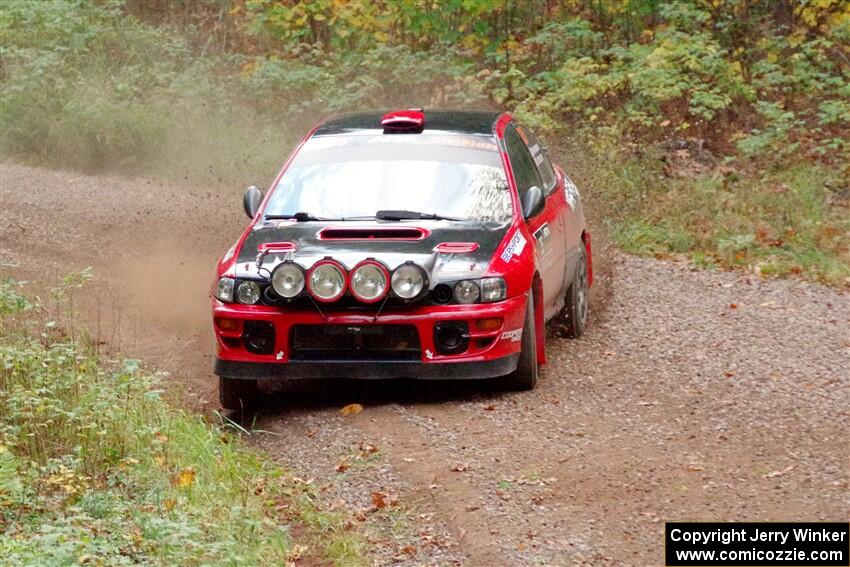 Mark Piatkowski / Aaron Crescenti Subaru Impreza 2.5RS on SS3, Bob Lake S-N I.