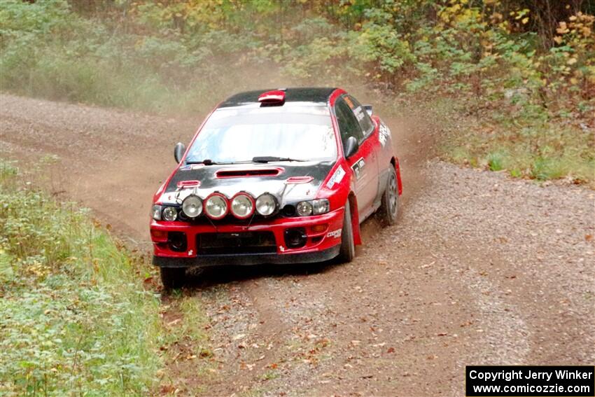 Mark Piatkowski / Aaron Crescenti Subaru Impreza 2.5RS on SS3, Bob Lake S-N I.