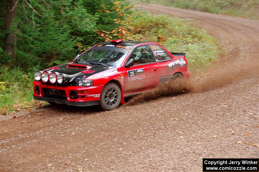 Mark Piatkowski / Aaron Crescenti Subaru Impreza 2.5RS on SS3, Bob Lake S-N I.