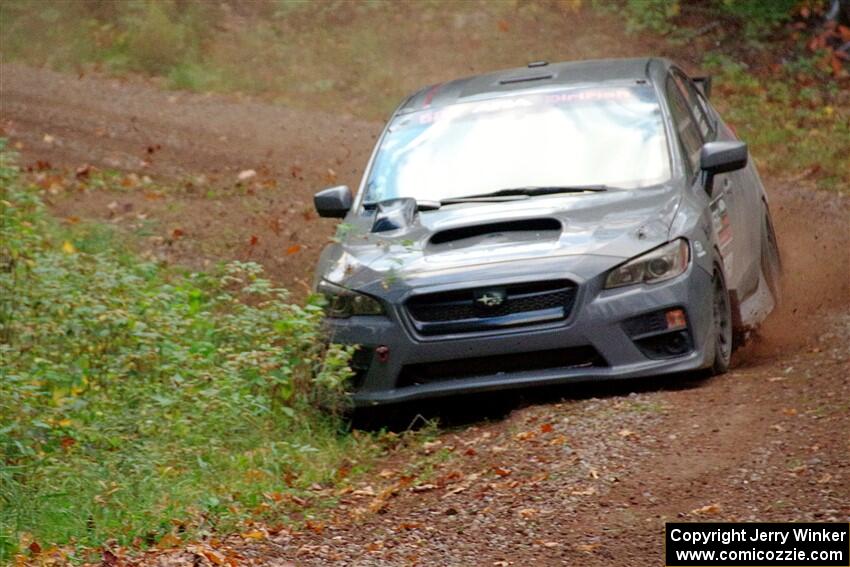 Zach Jacques / Ron Jacques Subaru WRX STi on SS3, Bob Lake S-N I.