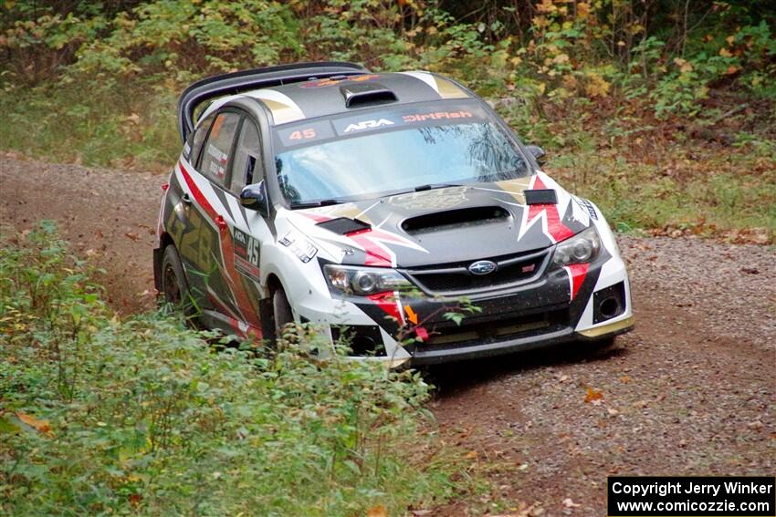 Grzegorz Bugaj / Ela Dziubanski Subaru WRX STi on SS3, Bob Lake S-N I.