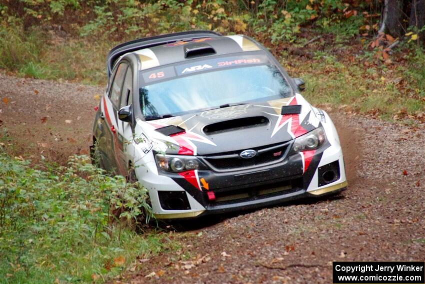 Grzegorz Bugaj / Ela Dziubanski Subaru WRX STi on SS3, Bob Lake S-N I.