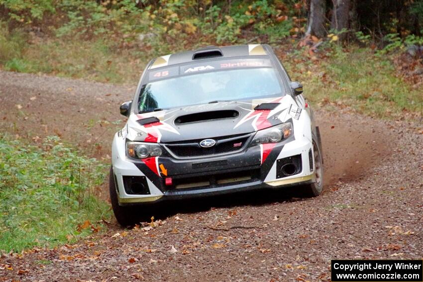 Grzegorz Bugaj / Ela Dziubanski Subaru WRX STi on SS3, Bob Lake S-N I.