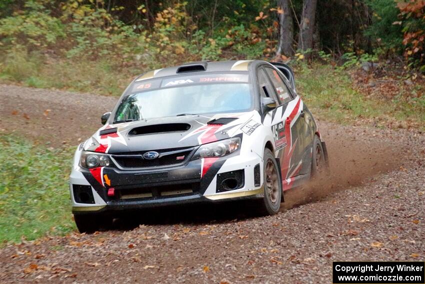 Grzegorz Bugaj / Ela Dziubanski Subaru WRX STi on SS3, Bob Lake S-N I.