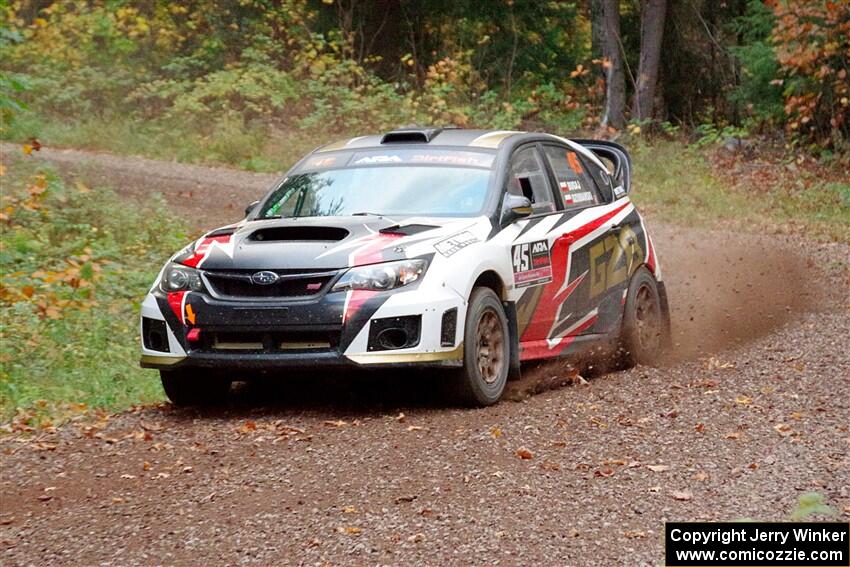 Grzegorz Bugaj / Ela Dziubanski Subaru WRX STi on SS3, Bob Lake S-N I.