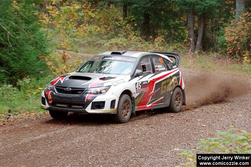 Grzegorz Bugaj / Ela Dziubanski Subaru WRX STi on SS3, Bob Lake S-N I.