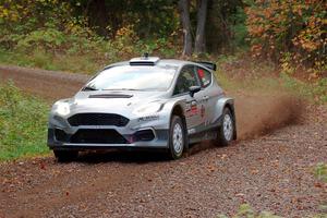 Kyle Tilley / Tim Whitteridge Ford Fiesta R5 on SS3, Bob Lake S-N I.