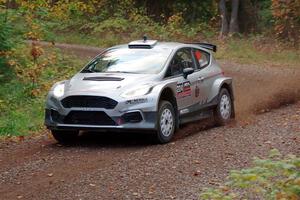 Kyle Tilley / Tim Whitteridge Ford Fiesta R5 on SS3, Bob Lake S-N I.