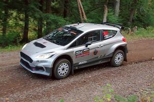 Kyle Tilley / Tim Whitteridge Ford Fiesta R5 on SS3, Bob Lake S-N I.