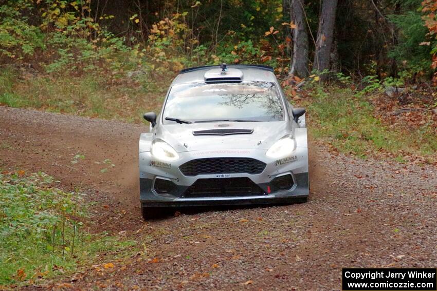 Kyle Tilley / Tim Whitteridge Ford Fiesta R5 on SS3, Bob Lake S-N I.