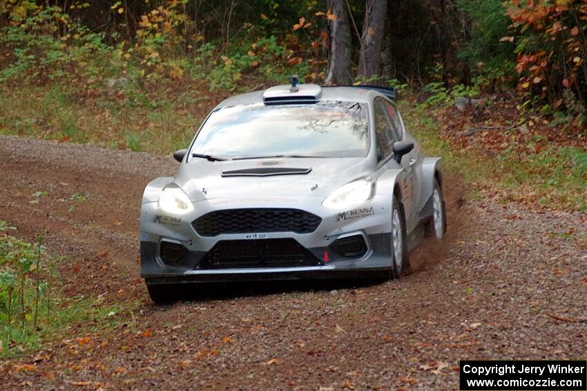 Kyle Tilley / Tim Whitteridge Ford Fiesta R5 on SS3, Bob Lake S-N I.