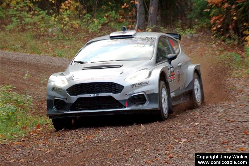 Kyle Tilley / Tim Whitteridge Ford Fiesta R5 on SS3, Bob Lake S-N I.