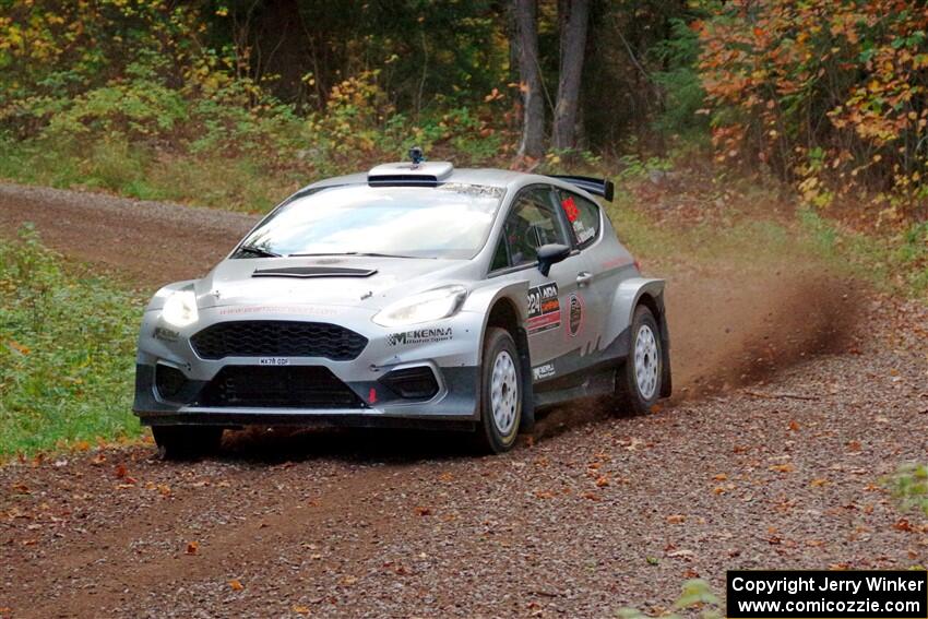 Kyle Tilley / Tim Whitteridge Ford Fiesta R5 on SS3, Bob Lake S-N I.