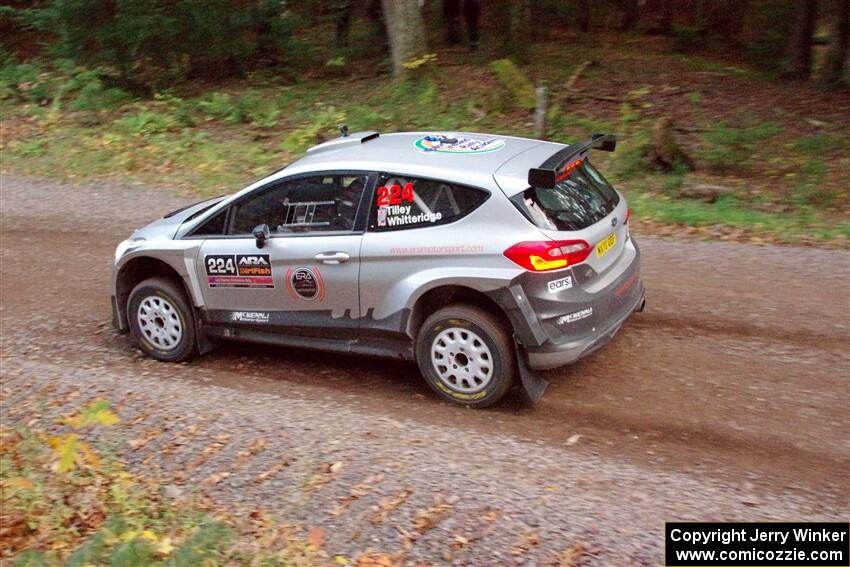 Kyle Tilley / Tim Whitteridge Ford Fiesta R5 on SS3, Bob Lake S-N I.