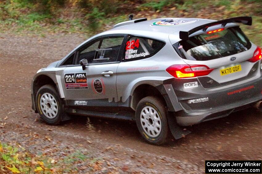 Kyle Tilley / Tim Whitteridge Ford Fiesta R5 on SS3, Bob Lake S-N I.