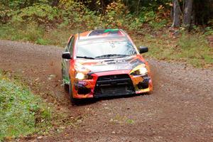 Sumit Panjabi / Alix Hakala Mitsubishi Lancer Evo X on SS3, Bob Lake S-N I.