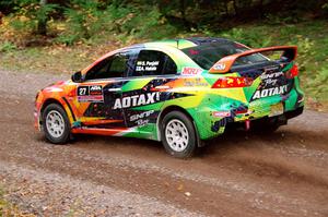 Sumit Panjabi / Alix Hakala Mitsubishi Lancer Evo X on SS3, Bob Lake S-N I.