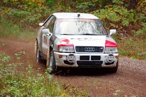 Nick Bragg / Dominic Depaoli Audi S2 Quattro on SS3, Bob Lake S-N I.