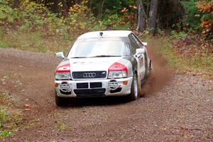 Nick Bragg / Dominic Depaoli Audi S2 Quattro on SS3, Bob Lake S-N I.