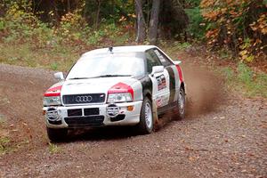 Nick Bragg / Dominic Depaoli Audi S2 Quattro on SS3, Bob Lake S-N I.