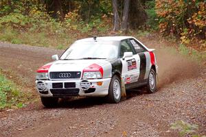 Nick Bragg / Dominic Depaoli Audi S2 Quattro on SS3, Bob Lake S-N I.