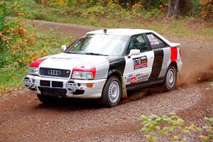 Nick Bragg / Dominic Depaoli Audi S2 Quattro on SS3, Bob Lake S-N I.