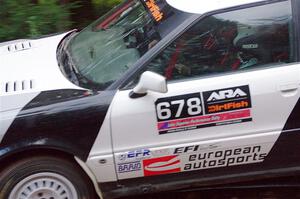 Nick Bragg / Dominic Depaoli Audi S2 Quattro on SS3, Bob Lake S-N I.