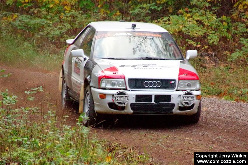 Nick Bragg / Dominic Depaoli Audi S2 Quattro on SS3, Bob Lake S-N I.