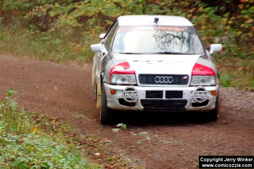 Nick Bragg / Dominic Depaoli Audi S2 Quattro on SS3, Bob Lake S-N I.