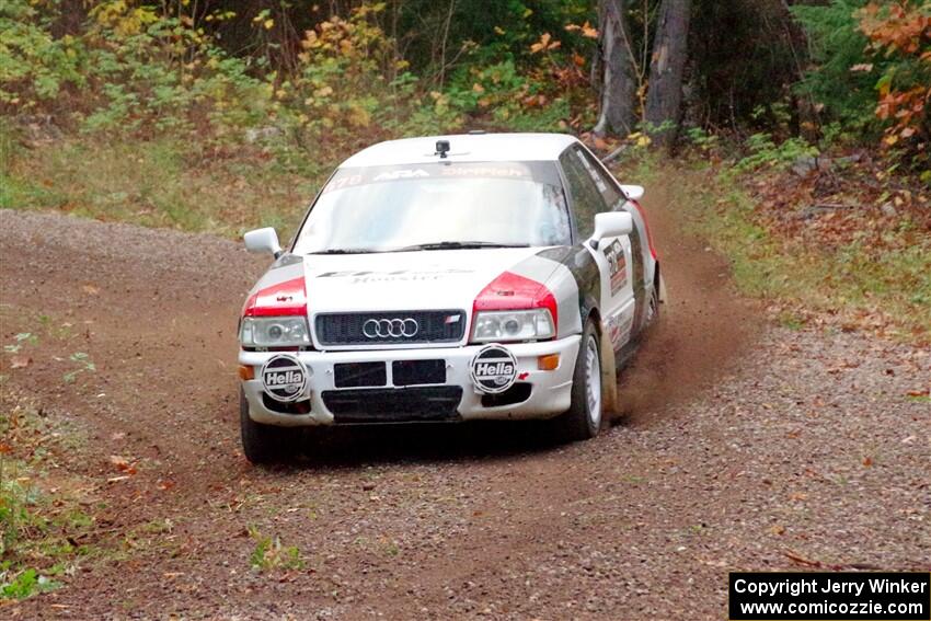 Nick Bragg / Dominic Depaoli Audi S2 Quattro on SS3, Bob Lake S-N I.