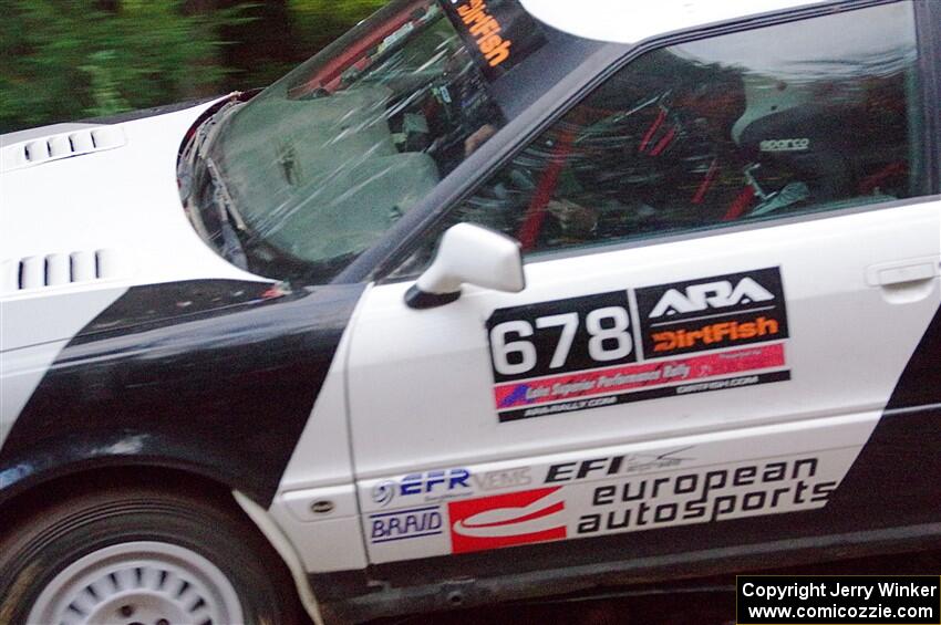 Nick Bragg / Dominic Depaoli Audi S2 Quattro on SS3, Bob Lake S-N I.