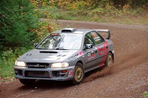 Dylan Gondyke / Zach Stewart Subaru Impreza on SS3, Bob Lake S-N I.