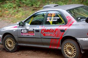 Dylan Gondyke / Zach Stewart Subaru Impreza on SS3, Bob Lake S-N I.