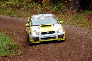 Mark Williams / Steve Harrell Subaru WRX STi on SS3, Bob Lake S-N I.