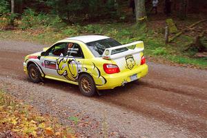 Mark Williams / Steve Harrell Subaru WRX STi on SS3, Bob Lake S-N I.