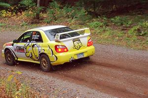 Mark Williams / Steve Harrell Subaru WRX STi on SS3, Bob Lake S-N I.