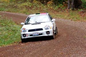 Ivo Draganov / Vladimir Yanev Subaru WRX Wagon on SS3, Bob Lake S-N I.