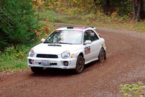 Ivo Draganov / Vladimir Yanev Subaru WRX Wagon on SS3, Bob Lake S-N I.