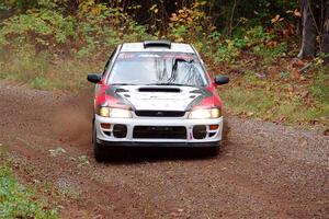 Chris Barribeau / Alex Ferencz Subaru Impreza RS on SS3, Bob Lake S-N I.