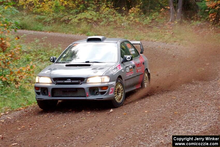 Dylan Gondyke / Zach Stewart Subaru Impreza on SS3, Bob Lake S-N I.