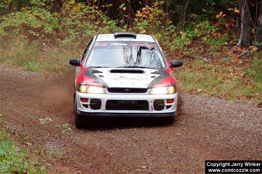 Chris Barribeau / Alex Ferencz Subaru Impreza RS on SS3, Bob Lake S-N I.