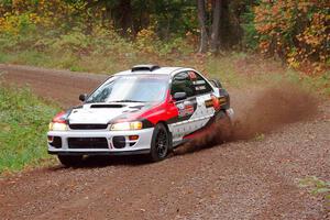 Chris Barribeau / Alex Ferencz Subaru Impreza RS on SS3, Bob Lake S-N I.